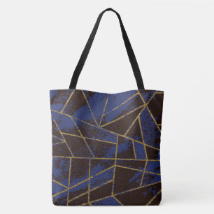 Abstract #941 Blau Tasche