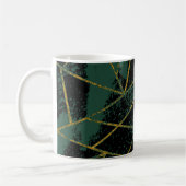 Abstract #941 Grün Kaffeetasse (Links)
