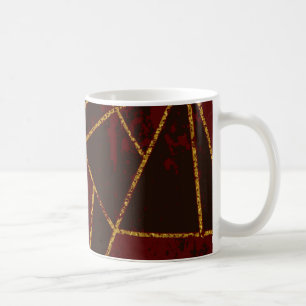 Abstract #943 Rot Kaffeetasse