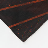 Abstract #948 Rot Fleecedecke (Ecke)