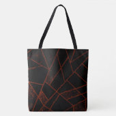 Abstract #948 Rot Tasche (Vorderseite)