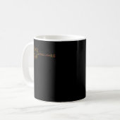 Abstract Acoustic Guitar - Colorful Creative Guita Kaffeetasse (Vorderseite Links)