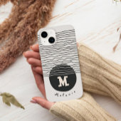 Abstract aesthetic minimal Monogram Modern  Case-Mate iPhone Hülle