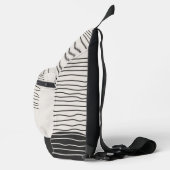 Abstract aesthetic minimal Monogram Modern Crossbody Bag (Rechts)