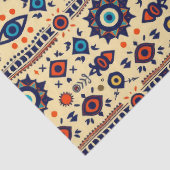 Abstract All-Seeing Eye Magical Pattern  Seidenpapier (Detail)