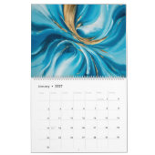 Abstract Allure 2026 Art Calendar Kalender (Jan 2027)