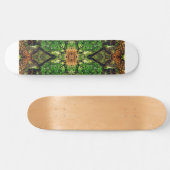 ABSTRACT AMBIDEXTROUS TREE ART #66, SKATEBOARD (Horizontal)