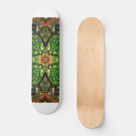 ABSTRACT AMBIDEXTROUS TREE ART #66, SKATEBOARD (Vorderseite)