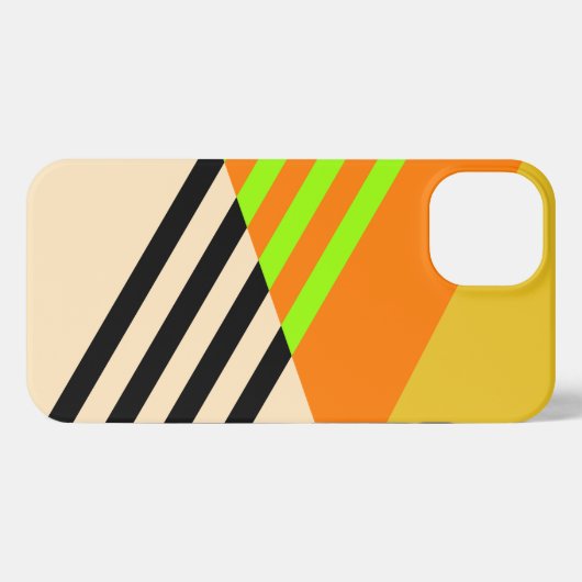 Abstract and Colourful iPhone Hülle (Rückseite (Horizontal))