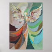 Abstract angel poster (Vorne)