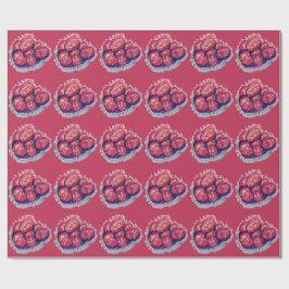 Abstract Apples Geschenkpapier