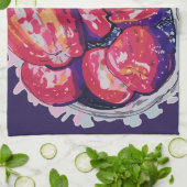 Abstract Apples Geschirrtuch (Gefaltet)