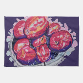 Abstract Apples Geschirrtuch (Horizontal)