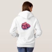 Abstract Apples Hoodie (Schwarz voll)