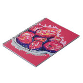 Abstract Apples Notizblock (Linke Seite)