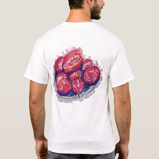 Abstract Apples T-Shirt (Rückseite)
