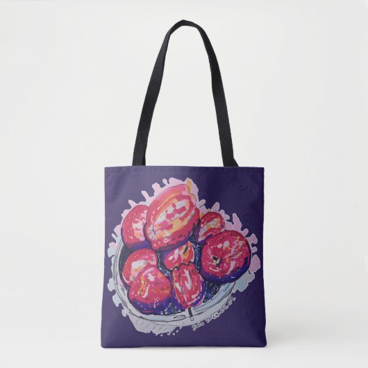Abstract Apples Tasche (Vorderseite)