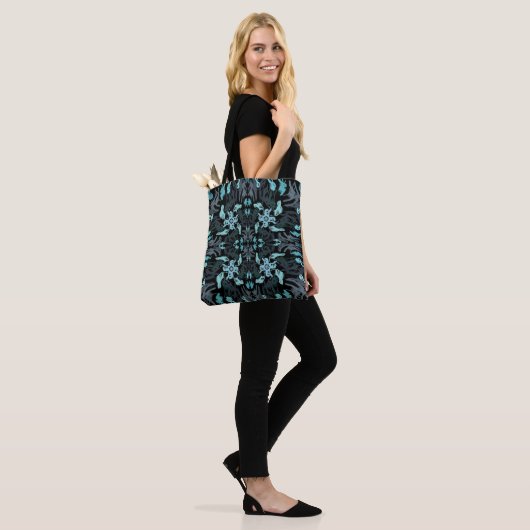 Abstract Aquatic Shaded Repeating Pattern Swirls Tasche (Am Model)