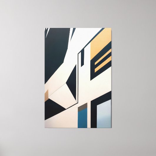 Abstract Architecture Leinwanddruck (Vorderseite)