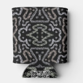 Abstract Arrow Grunge Pattern And Soft Pastels Dosenkühler (Rückseite)