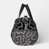 Abstract Arrow Grunge Pattern And Soft Pastels Duffle Bag (Rechts)