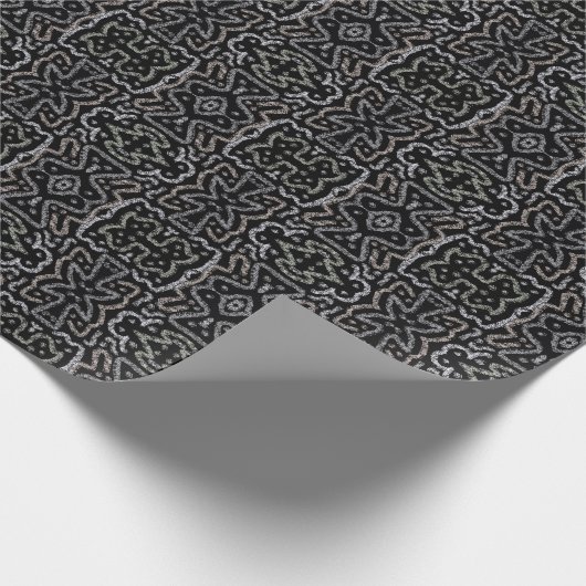 Abstract Arrow Grunge Pattern And Soft Pastels Geschenkpapier (Ecke)