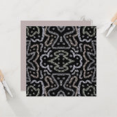 Abstract Arrow Grunge Pattern And Soft Pastels Karte (Vorderseite/Rückseite Beispiel)