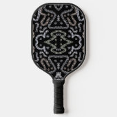 Abstract Arrow Grunge Pattern And Soft Pastels Pickleball Schläger (Vorderseite)