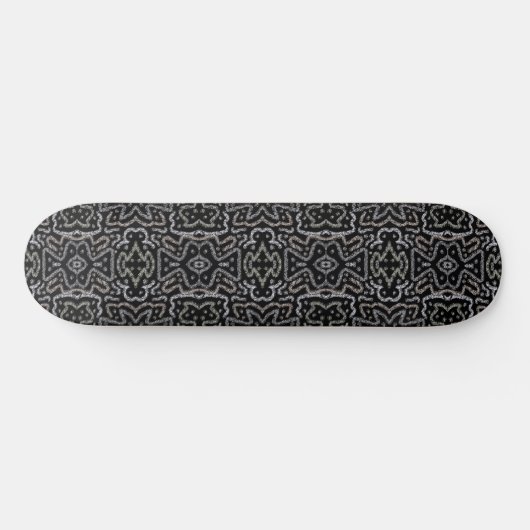 Abstract Arrow Grunge Pattern And Soft Pastels Skateboard (Horizontal)