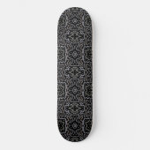 Abstract Arrow Grunge Pattern And Soft Pastels Skateboard (Vorderseite)