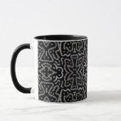 Abstract Arrow Grunge Pattern And Soft Pastels Tasse (Links)