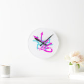 Abstract Arrows Wall Clock Runde Wanduhr (Zuhause)