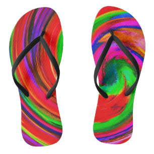 Abstract Art #25 Badesandalen