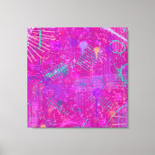 Abstract Art: A Real Personality  Leinwanddruck (Vorderseite)