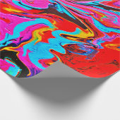 Abstract Art, Background, Hand Painting, Fluid Ar Geschenkpapier (Ecke)