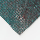 Abstract Art Backgroundart,paint,fine,blue,canvas, Fleecedecke (Ecke)