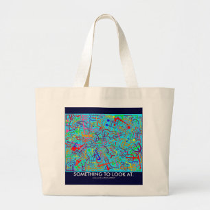 Abstract Art Bag Jumbo Stoffbeutel