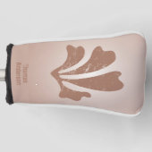 Abstract Art Brown Algae, Kelp Golf Headcover (Vorderseite)