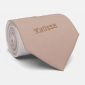 Abstract Art Brown Algae, Kelp Krawatte (Gerollt)