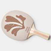 Abstract Art Brown Algae, Kelp Tischtennis Schläger (Seitenansicht)