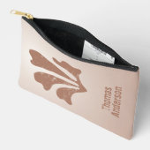 Abstract Art Brown Algae, Kelp Zubehörtasche (Offen)