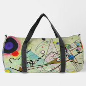 Abstract art by Paul Klee Duffle Bag (Rückseite)