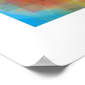 Abstract art by Roger R Whiteside Poster (Ecke)