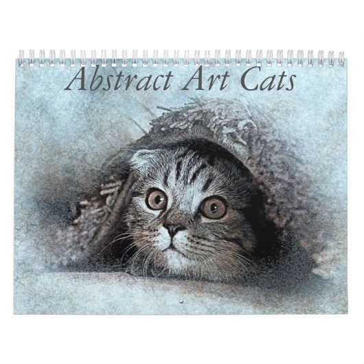 Abstract Art Cat Kalender (Titelbild)