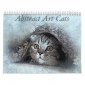 Abstract Art Cat Kalender (Titelbild)