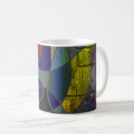 Abstract Art Coffee Mug "Candlelight Variation" Kaffeetasse (VorderseiteRechts)