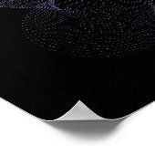 Abstract art, digital print, wall decor, minimal poster (Ecke)
