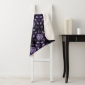 Abstract art eyes and diamond watercolour pattern  sherpadecke (Beispiel)