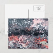 Abstract Art - Festive Dance Postkarte (Vorne/Hinten)