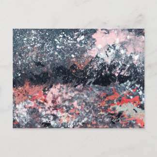 Abstract Art - Festive Dance Postkarte